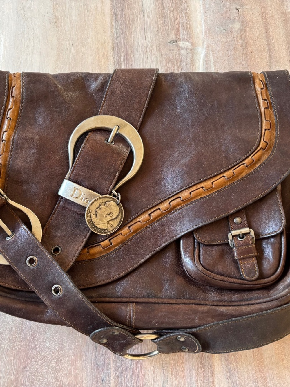 Dior Gacho Saddle Bag